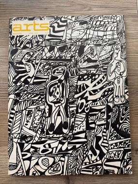 Vintage Arts Magazine April 1979 Jean Dubuffet Cover Art Modern Retro